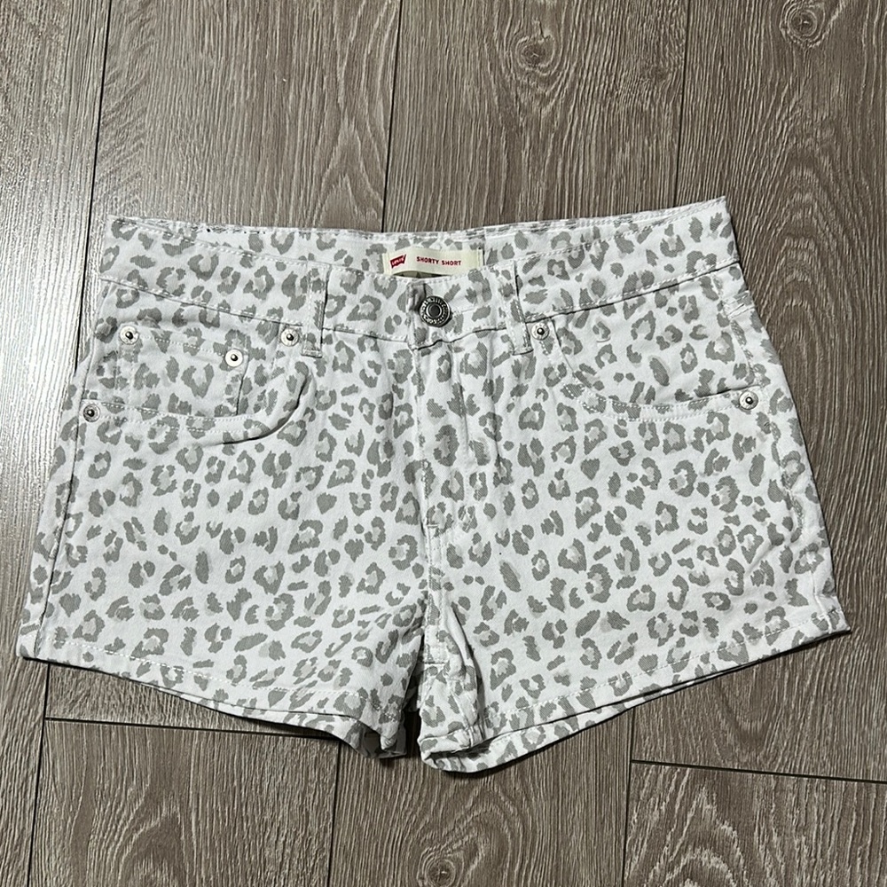 Levi's Gray Leopard Print for kid 16 T